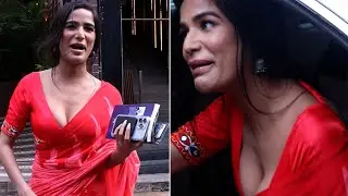 Poonam Pandey Spotted At Prithvi Caf&eacute; In Juhu 🫣 | MS shorts