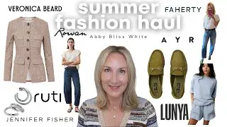 SUMMER FASHION HAUL | AYR, LUNYA, NATION LA, RUTI, VERONICA BEARD, JENNIFER FISHER and More!