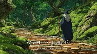 Relaxing Medieval Fantasy Music for Focus & Writing | The Wandering Wizard's Journey