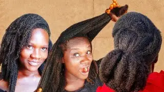 I grew my natural HAIR Healthier, LONGER and faster to mid-back length with this simple routine