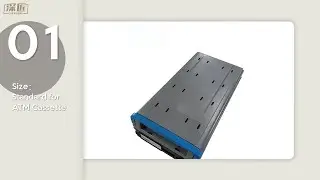 ATM Parts Diebold CS5500 AFD 2.0 Cassette 00155842000D 00155842000E