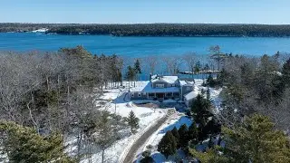 Exceptional Oceanfront Home with Deep Water Dock | Harpswell, ME