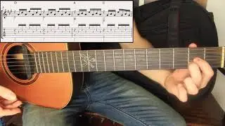 The Easiest Fingerstyle Arpeggio on Guitar (beginner stuff).