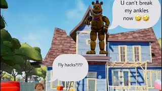 Fred bear hello neighbor broke me 