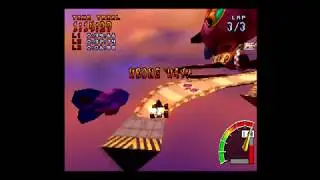 [TAS] Hot Air Skyway 00:22:67 Lap - Startline Glitch - [NTSC-U Only]