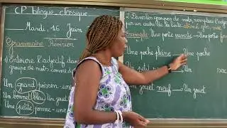 CP Bilingue et Classique Grammaire : Révision