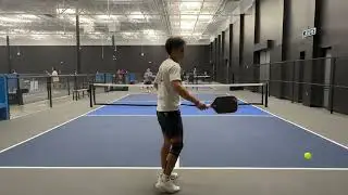 Aggro lefty side part 2 (4.5+ Pickleball)