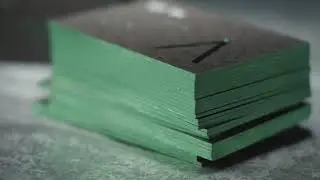 Super Luxury Business Cards UK  |  Edge Coloured