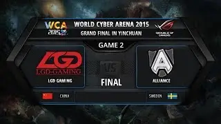 Alliance vs LGD-Gaming - Game 2 - World Cyber Arena 2015