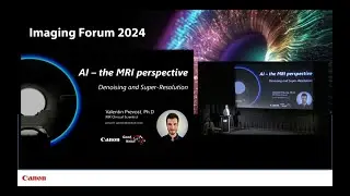 AI &ndash; the MRI perspective (Dr. Valentin Prevost)
