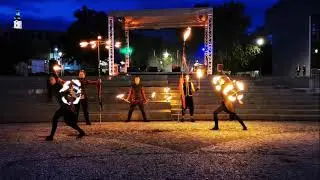 INSPINIA fire show / Divadeln&aacute; Nitra 2020