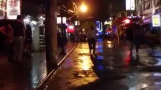 Rainy Night, Fields Avenue, Balibago, Angeles City