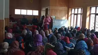 Drugs awareness camp in liktsey Dr...padma....