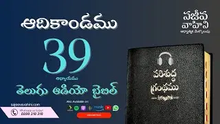 Genesis 39    ఆదికాండము   Sajeeva Vahini Telugu Audio Bible
