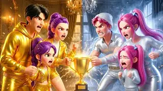 KPOP DEMON HUNTER: Golden Family VS Silver Family In a Fart Competition! 🏆 Who Wins The Champion?