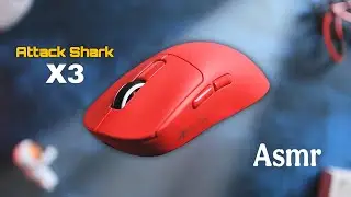 Best Gaming Mouse Under Budget - Attack shark X3 | Unboxing In Asmr!