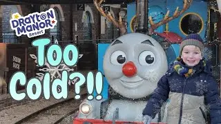 A cold winter's day at Drayton Manor Resort