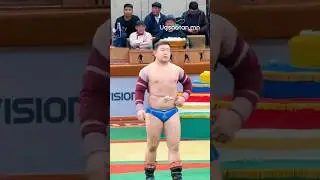 Match highlights of Kh. Tsogtgerel, &ldquo;Nachin&rdquo; (Falcon) title in Mongolian Traditional Wrestling🔥