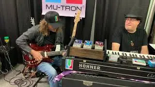 Winter NAMM 2020 Mu-Tron Booth with PHRED instruments Liger