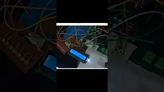 Button input indication on LCD and LED using PIC16F877A microcontroller and MikroC for PIC software.