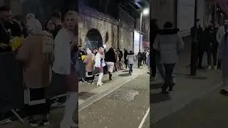 Street Girl | Stylish Walk in Europe Night Where City Never Sleeps