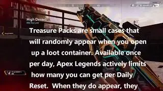 APEX TREASURE PACKS EXPLAINED!! INFORMATION ONLY