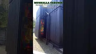 MUSHALLA TERUNIK!!!  DI DUNIA ADA DI LOMBOK. CONTAINER MOSQUE #shorts