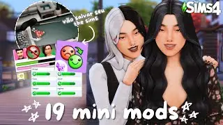 ✨Lista dos 19 MELHORES MINI MODS pro The Sims 4 | Vão SALVAR seu jogo!