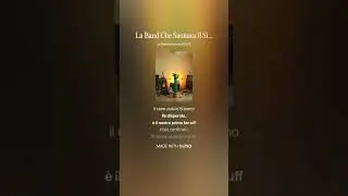 La Band Che Suonava il Silenzio Stonato Rock Incompetente ma Felice 1