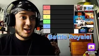 Ranking the Best to Worst Battle Royale Games! {Tier List #2}