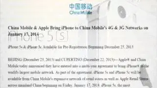 Apple, China Mobile sign deal to sell iPhones