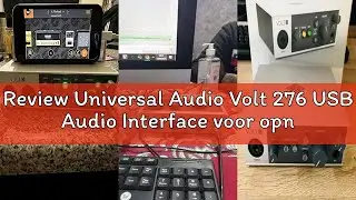 Review Universal Audio Volt 276 USB Audio Interface voor opname, podcasting en streaming. Bevat een