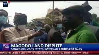 Magodo land dispute: Residents protest against police presence