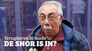 De snor is weer mode!