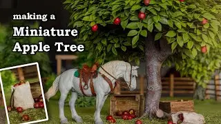 Horse Farm - Miniature Tree with Apples