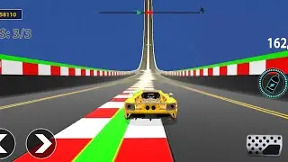 CAR Race Game  level 52- Ramp Car Race game  3d Android gameplay-car driving race 3d simulator games