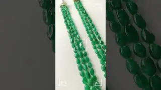Empriyal&rsquo;s Exquisite Natural Emerald Mala
