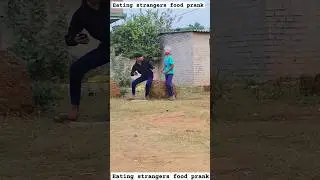Eating strangers food prank 😂 #ytshorts #prank #shortsfeed #bestpranks