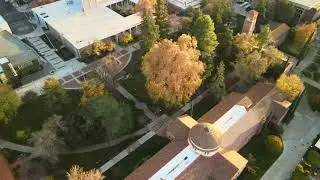 Drone footage of CSU Chico Fall 2021
