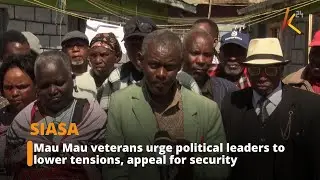 Mau Mau veterans urge political leaders to lower tensions, appeal for security
