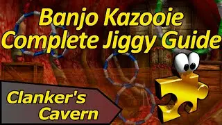 How to Collect all Jiggies in Clanker's Canvern - Banjo Kazooie Complete Jiggy Guide