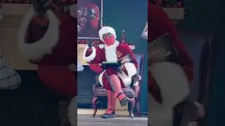 Storytime with Santa Pool ##Deadpool #Christmas #SantaPool #Disney+