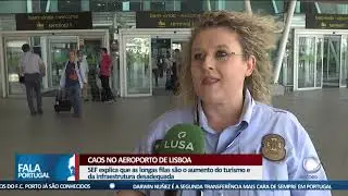 Caos no Aeroporto de Lisboa