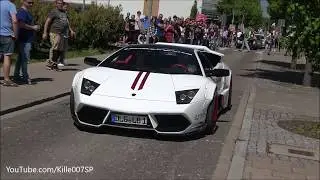 Liberty Walk Lamborghini Murcielago revs & lovely sounds 1080p