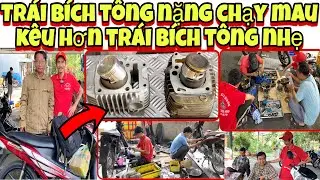 Clip 26/12 Trái bích tông nặng chạy mau kêu hơn trái bích tông nhẹ 
