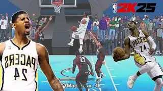 SOMEBODY CALL 911 THIS AIN'T PG13!!!!!! BEST PAUL GEORGE BUILD IN NBA2K25