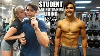 Day In The Diet, Gym And Life | Student Bodybuilding