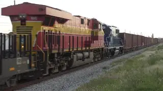 From an ELEVATED PERCH, catching FEC 101-18 - 6/19/22 - 7:00am - Milepost 303