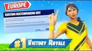 🔴REAL CUSTOMS FORNITE LIVE🔴 EU CUSTOM MATCHMAKING SOLO/DUO/SQUAD FORTNITE SCRIMS LIVE!