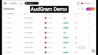 AudGram Demo: build visually stunning audiograms that captivate your audience & drive up engagement.
